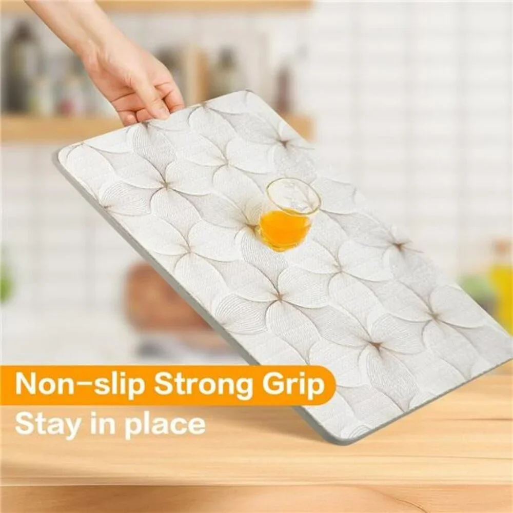 Flower Shelf Liner 12x10ft Non Slip Waterproof Cabinet Drawer Liner Easy to Clea